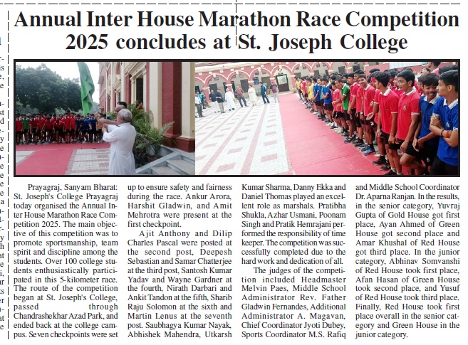 CROSS COUNTRY  RACE 2025